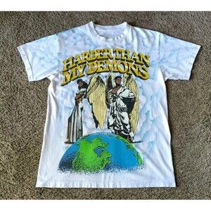 Big Sean Detroit 2 T-Shirt Men’s Size Medium Rap Graphic White Shirt